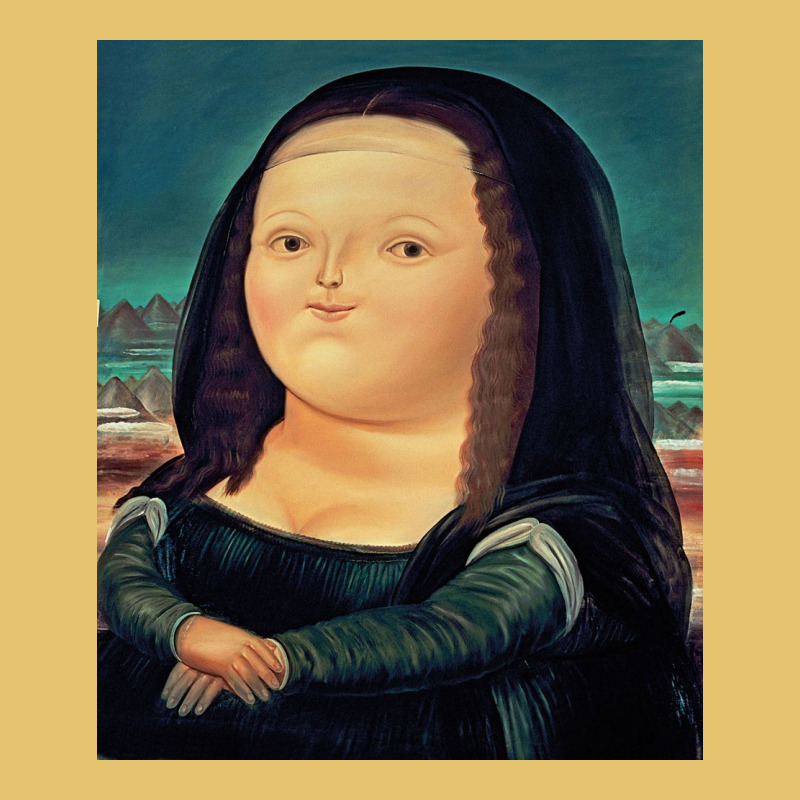 Fernando Botero Mona Lisa Premium Sweatshirt by artisFamous | Teevron