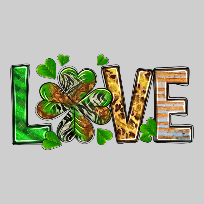 St. Patrick's Love Luck With Clover Premium Tee by HowdyJamesFarm | Teevron