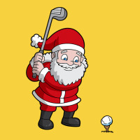 Santa Claus Golf Christmas Golfer Golfing Gift Premium Sweatshirt | Teevron