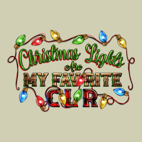 Christmas Lights Are My Favorite Color Heavy Core Tee | Teevron