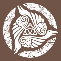 Celtic Trinity Knot Crow Spiritual Mandala Premium Sweatshirt | Teevron