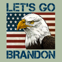 American Bald Eagle Let's Go Brandon Urban Heavy Tee | Teevron