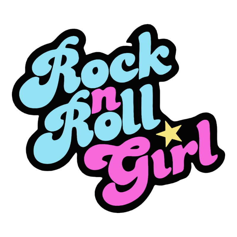 Rock N Roll Girl Premium Sweatshirt by artisFamous | Teevron