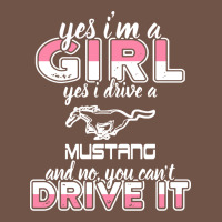 Mustang I M A Girl Who Drives A Mustang Premium Sweatshirt | Teevron