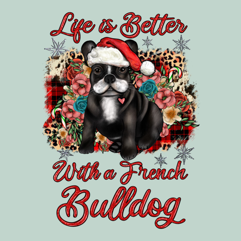 Christmas Life Is Better With A French Bulldog Zipper Hoodie by JahusDesignShop | Teevron