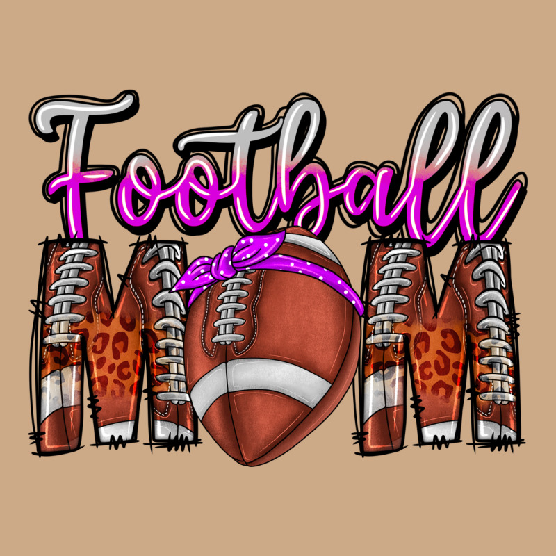 Football Mom Vintage Hoodie by CowhideDigitalArt | Teevron