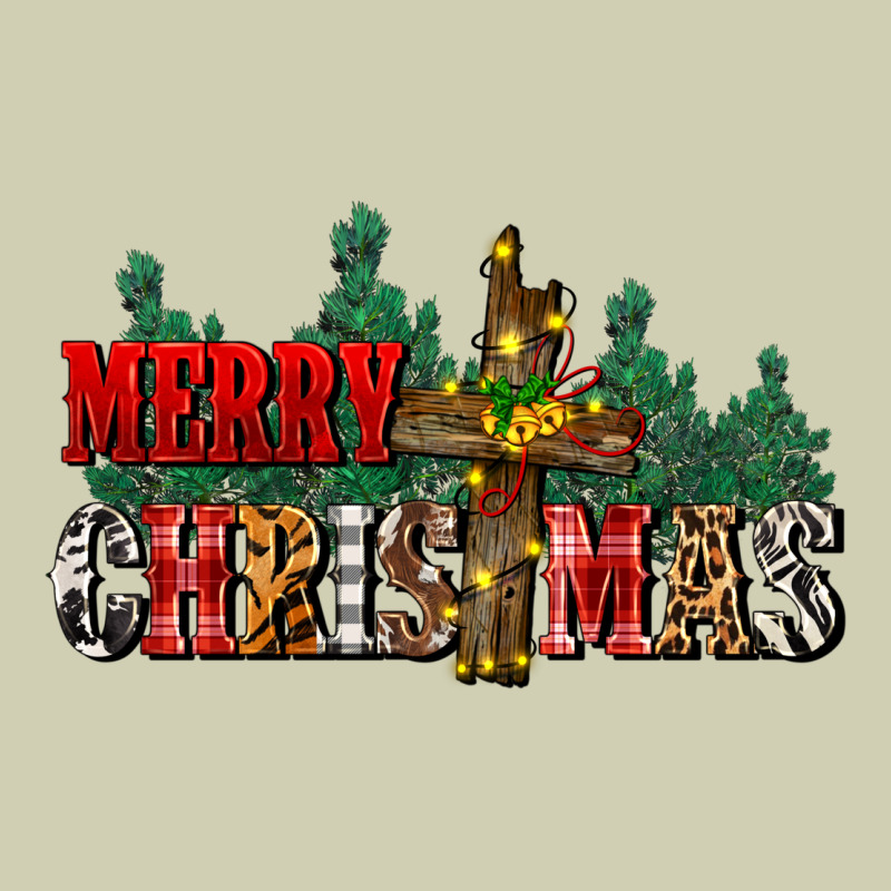 Merry Christmas  Cross Heavy Core Tee by CowGirlArtShop | Teevron