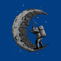 Digging The Moon Premium Sweatshirt | Teevron