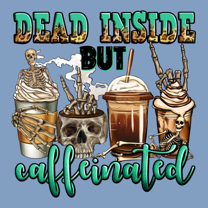 Dead Inside But Caffeinated Skeleton Coffee Cups Urban Hoodie by Jasminsmagicworld | Teevron