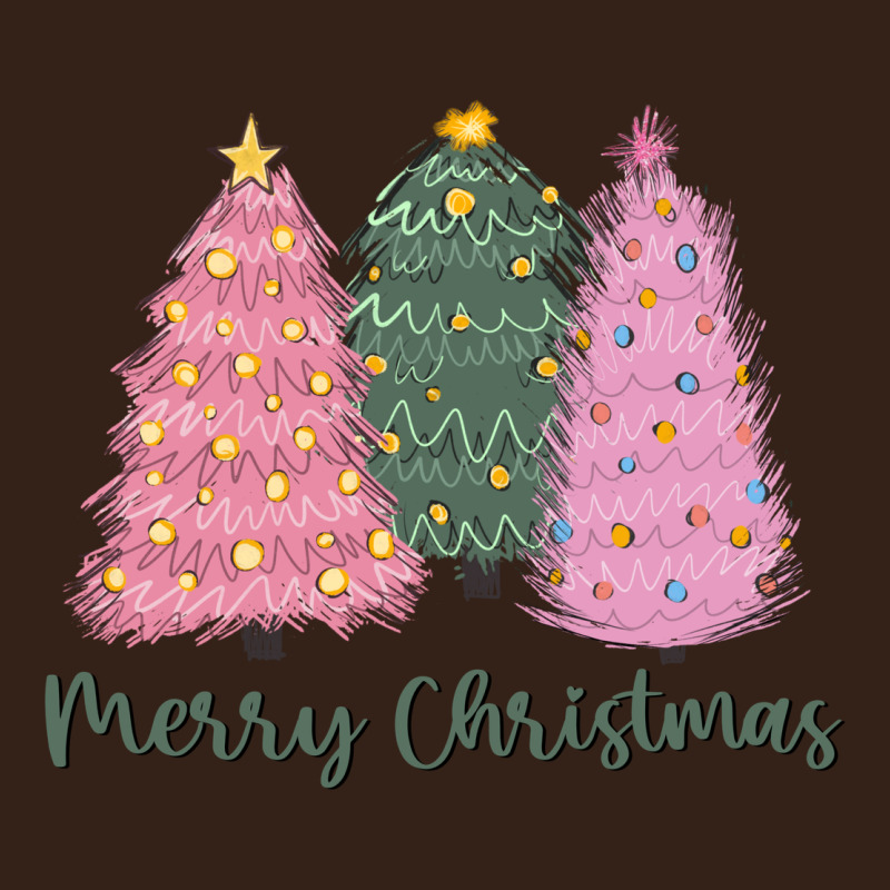 Merry Christmas Trees Heavy Core Tee by CowGirlArtShop | Teevron