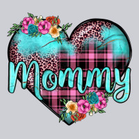 Mommy Leopard Turquoise Heart Heavyweight Sweatshirt | Teevron