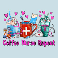 Coffee Nurse Repeat Nurse Coffee Cups Ladies Tee | Teevron