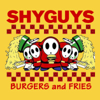 Shy Guys Burger And Fries Premium Sweatshirt | Teevron