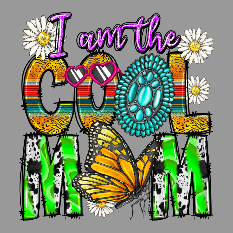 I'm The Cool Mom Vintage Hoodie by CowhideDigitalArt | Teevron