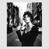 Linda Evangelista Fashion Model Premium Sweatshirt | Teevron