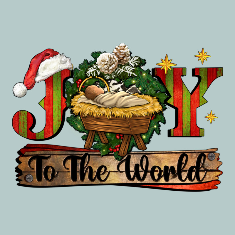 Joy To The World Heavy Core Tee by CowGirlArtShop | Teevron