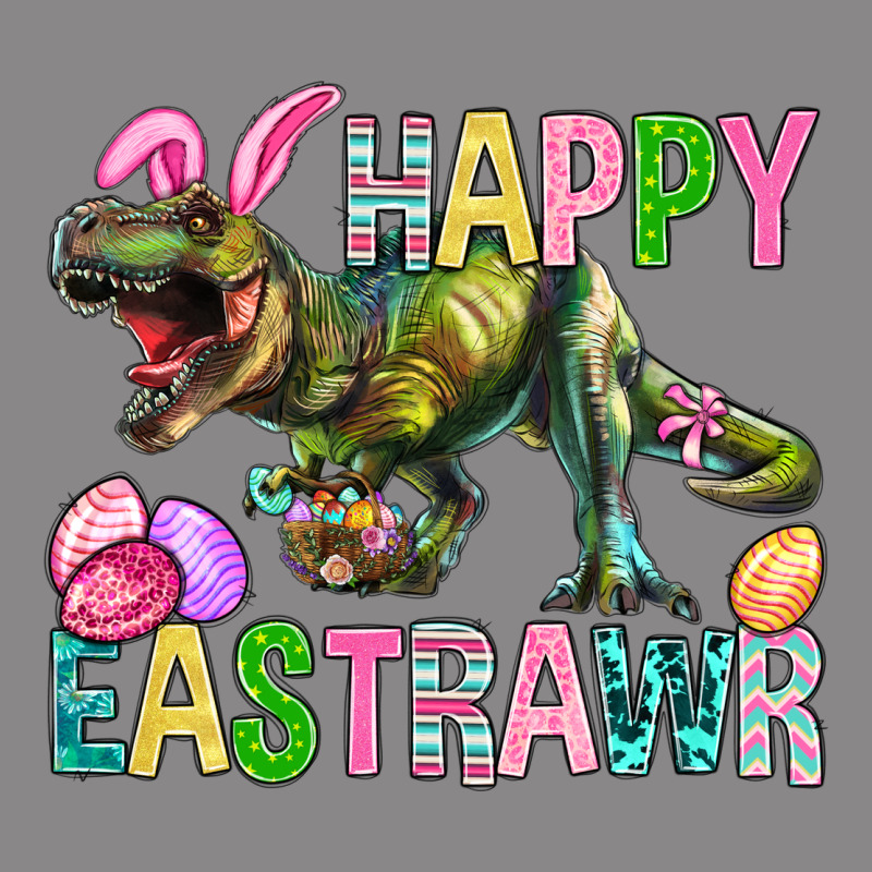 Happy Eastrawr Easter Vintage Tee by BundleAndBundleShop | Teevron