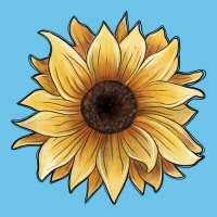 Watercolor Sunflower Premium Sweatshirt | Teevron
