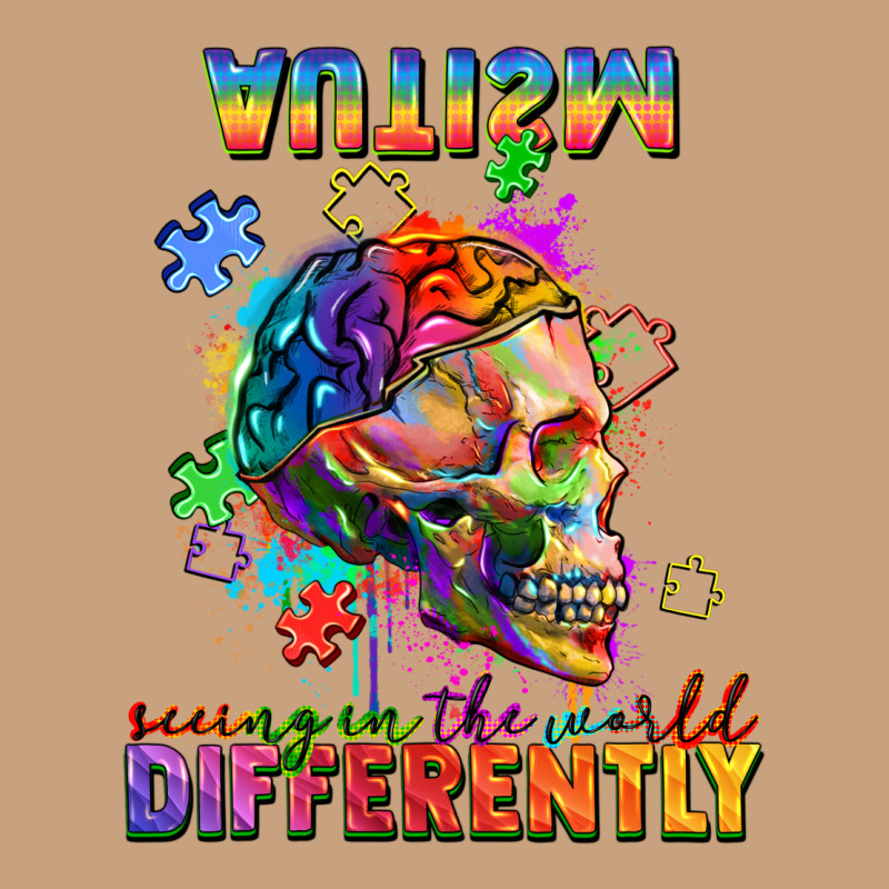 Autism Seeing In The World Differently Vintage Tee by FaDigitalArtStudio | Teevron