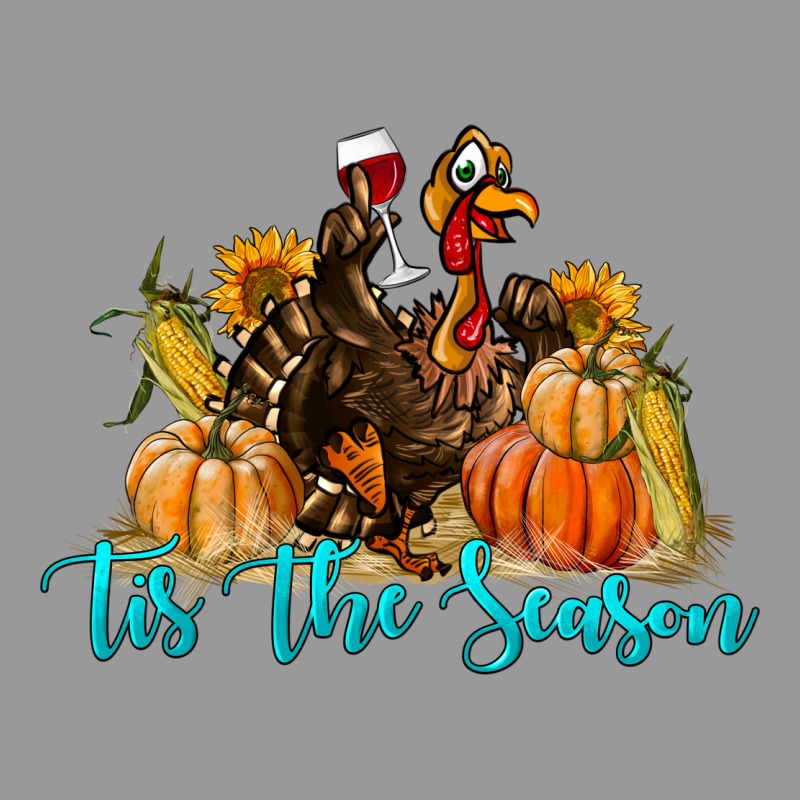 Western Fall Turkey Tis The Season Vintage Hoodie by LillyAllenDesigns | Teevron