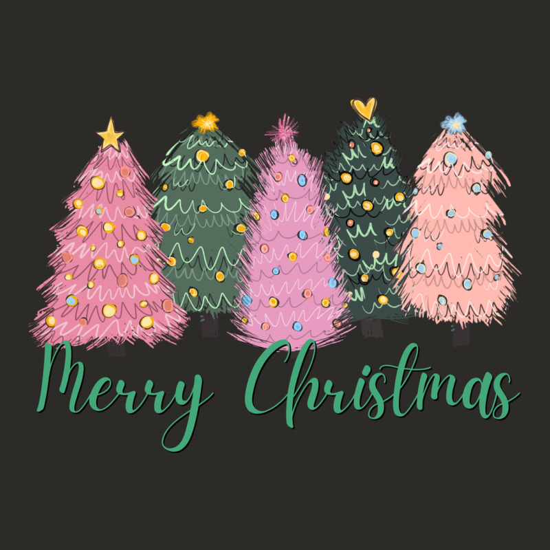 Merry Christmas Trees Heavy Core Tee by CowGirlArtShop | Teevron