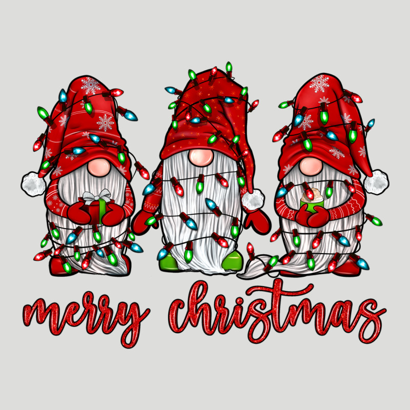 Merry Christmas Gnome With Christmas Lights Zipper Hoodie by JahusDesignShop | Teevron
