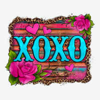 Xoxo Valentine's Day Pink Roses And Hearts Urban Heavy Tee | Teevron