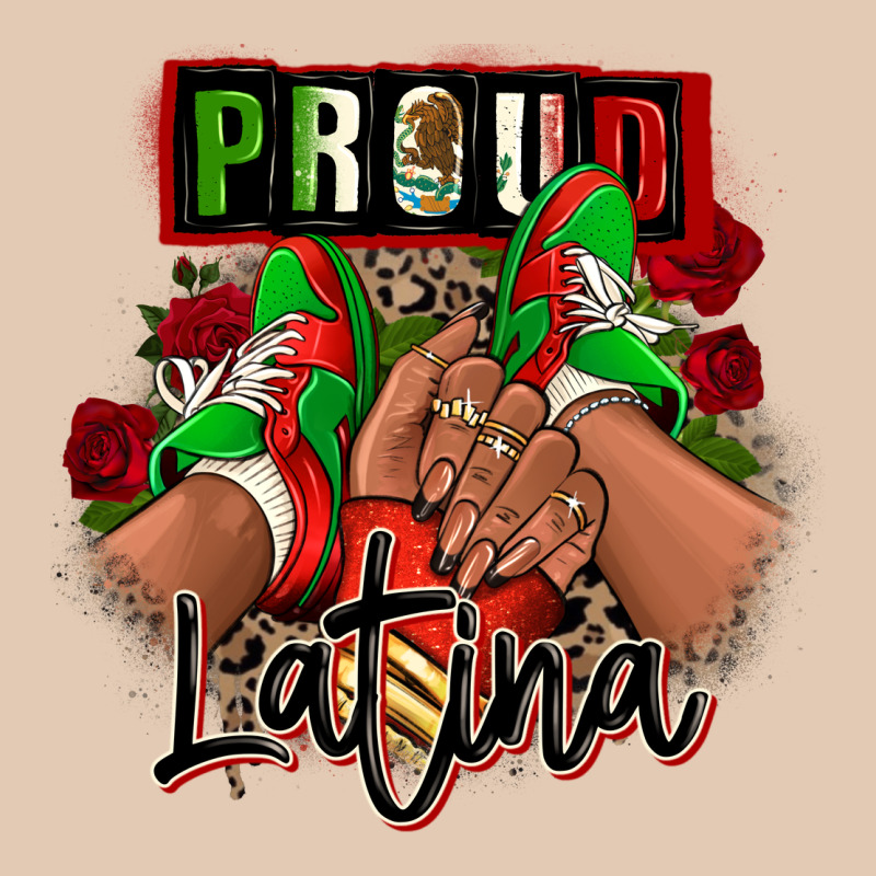 Proud Latina Mexican Sneakers Urban Hoodie by RanaPortraitStore | Teevron