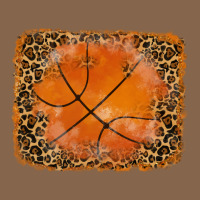 Glitter Leopard Basketball Background Premium Tee | Teevron