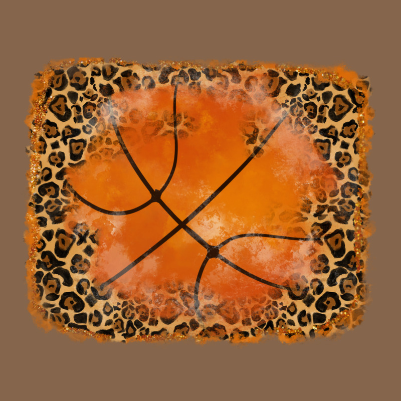 Glitter Leopard Basketball Background Premium Tee by RanaPortraitStore | Teevron