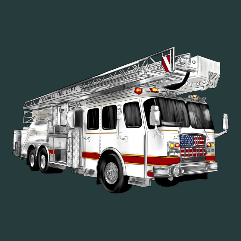 White Fire Truck Premium Hoodie by Artiststas | Teevron