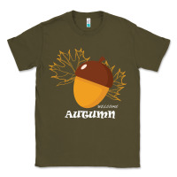 Army Green Welcome Autumn Classic Tee - Bettercallsaul