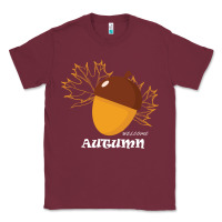 Burgundy Welcome Autumn Classic Tee - Bettercallsaul