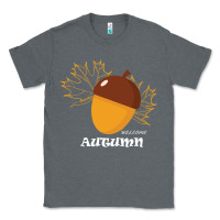 Charcoal Heather Welcome Autumn Classic Tee - Bettercallsaul