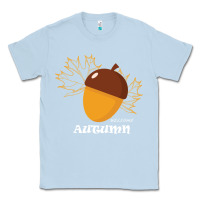 Dusty Blue Welcome Autumn Classic Tee - Bettercallsaul
