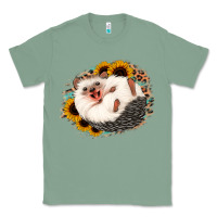 Sage happy hedgehog sunflower leopard Classic Tee - Jasminsmagicworld