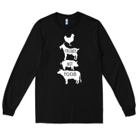 Black Friend Not Food Long Sleeve Tee - Bettercallsaul