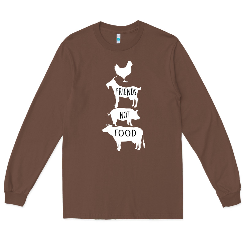 Friend Not Food Long Sleeve Tee by Bettercallsaul | Teevron