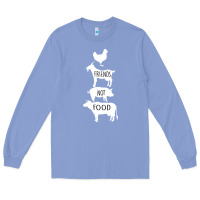 Colony Blue Friend Not Food Long Sleeve Tee - Bettercallsaul