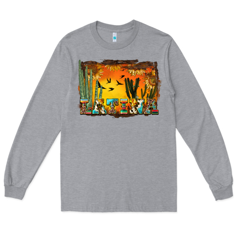 Western Latina Long Sleeve Tee by BundleAndBundleShop | Teevron