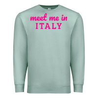 Seafoam meet me in italy Premium Sweatshirt - DesigneFamous