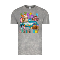 Cloud Rock Easter Day With Truck Vintage Tee - BundleAndBundleShop
