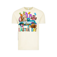 Vintage Arctic Easter Day With Truck Vintage Tee - BundleAndBundleShop