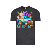 Vintage Black Easter Day With Truck Vintage Tee - BundleAndBundleShop