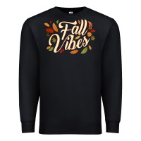 Black fall vibes Premium Sweatshirt - JahusDesignShop