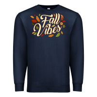 Navy fall vibes Premium Sweatshirt - JahusDesignShop