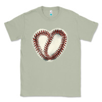 Matcha Baseball ball heart Classic Tee - HowdyJamesFarm