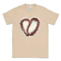 Mushroom Baseball ball heart Classic Tee - HowdyJamesFarm