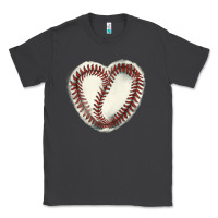 Smoke Baseball ball heart Classic Tee - HowdyJamesFarm