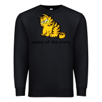Black comrade garf classic Premium Sweatshirt - DesigneFamous